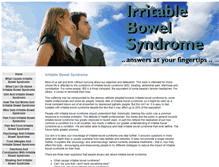 Tablet Screenshot of irritable-bowel-syndrome-cure.org